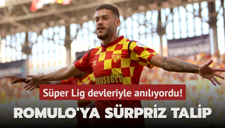 Süper Lig devleriyle anılıyordu! Romulo’ya sürpriz talip
