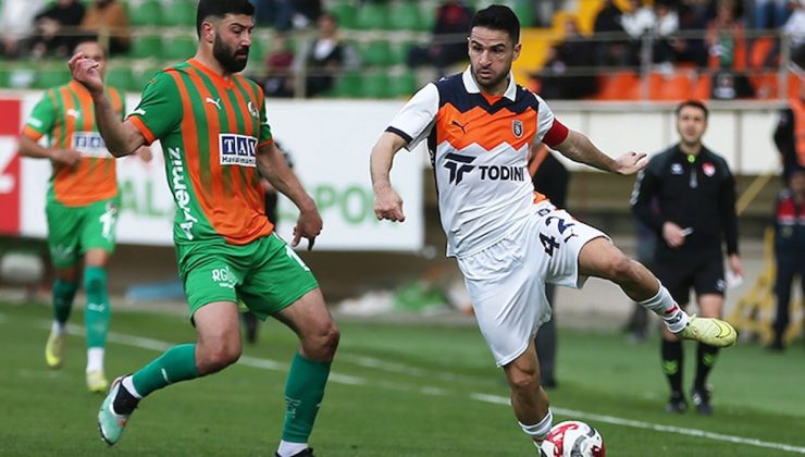 Başakşehir, Alanya’da 3 puana uzandı