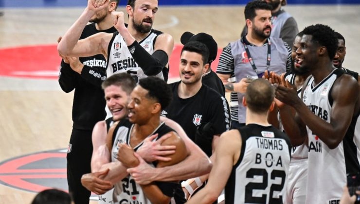 Beşiktaş, Anadolu Efes’i devirdi finale yükseldi