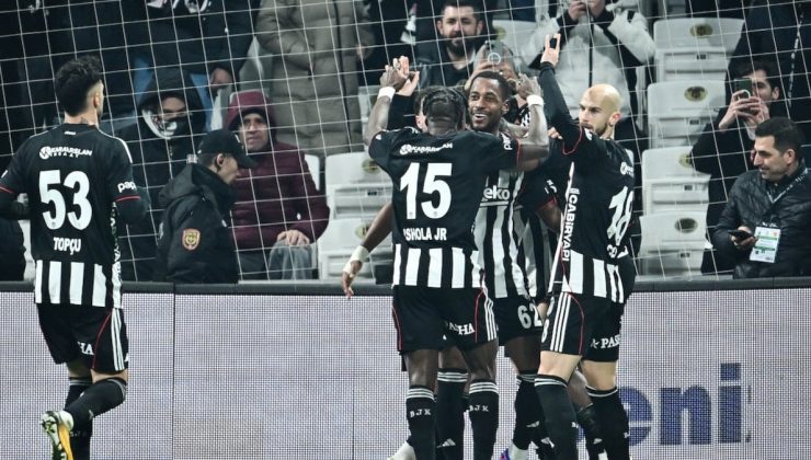 Beşiktaş seri yaparak toparlandı