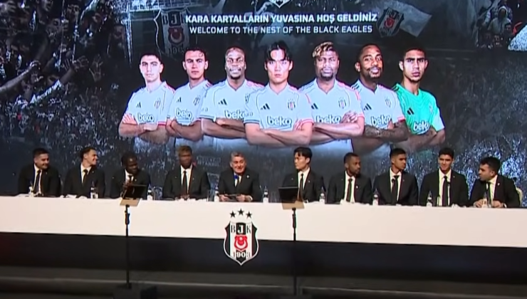 Beşiktaş’tan gövde gösterisi! İmzalar atıldı