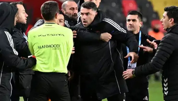 ‘Bir daha beni böyle görmeyeceksiniz’ diyen Burak Yılmaz’a ceza yolda