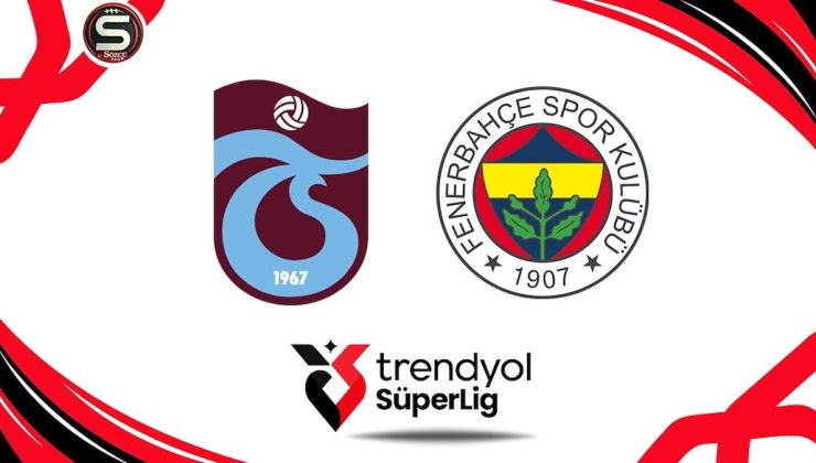 Canlı | Trabzonspor-Fenerbahçe maçı canlı yayın (Süper Lig 22. Hafta)