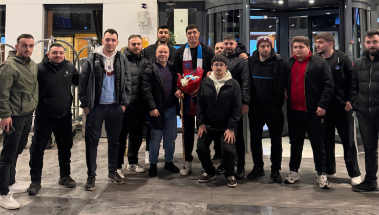 Cardozo dev maçı izlemek için Trabzon’da