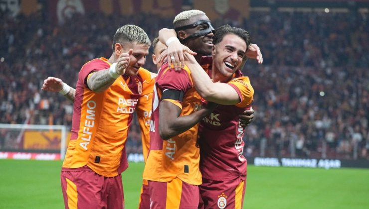 Galatasaray 5 gol attı, Osimhen ve Icardi ilkleri yaşadı!