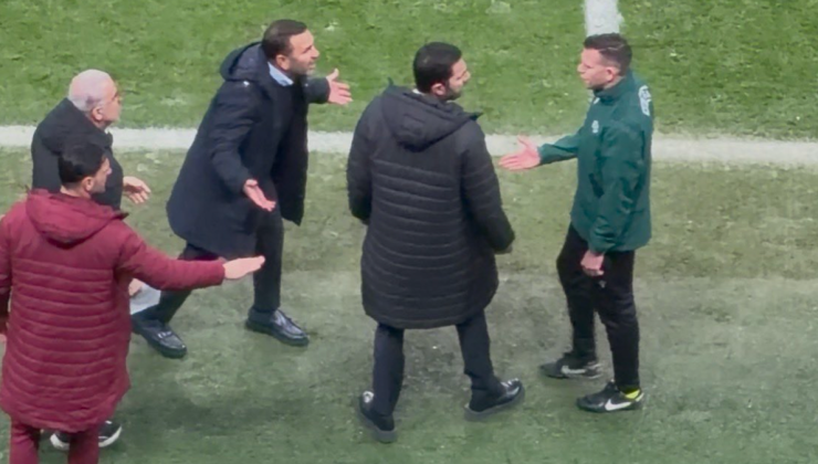 Galatasaray kırmızı kart bekledi! Okan Buruk hakeme sert tepki gösterdi