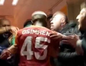 Galatasaray koridorlarında yıllarca unutulmayacak görüntüler