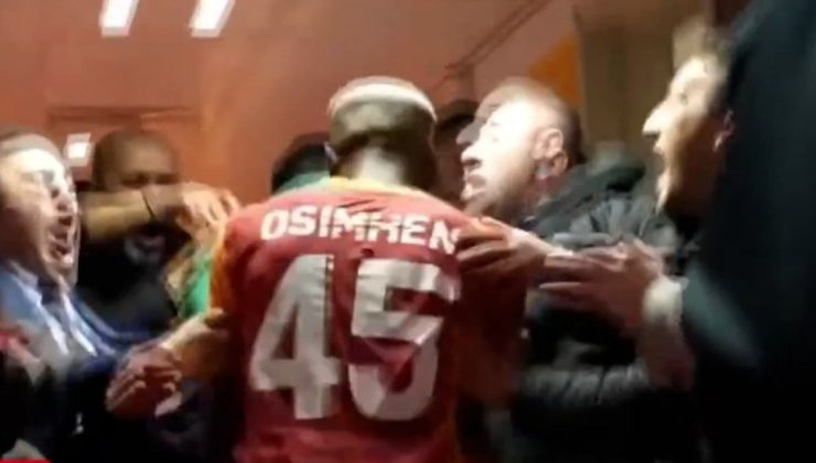 Galatasaray koridorlarında yıllarca unutulmayacak görüntüler