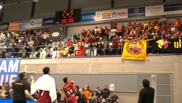 Galatasaraylı yıldız, kendi taraftarına şişe fırlattı!