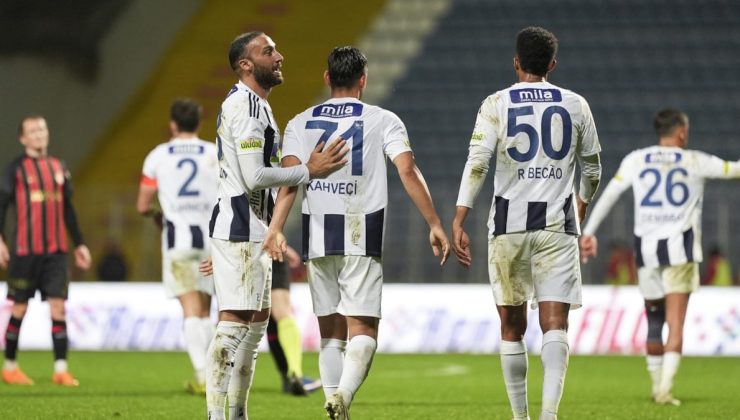 Kerem Demirbay, Cenk Tosun ve İrfan Can Kahveci galibiyete taşıdı