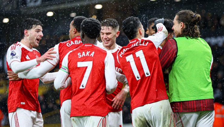 Londra derbisinde kazanan Arsenal