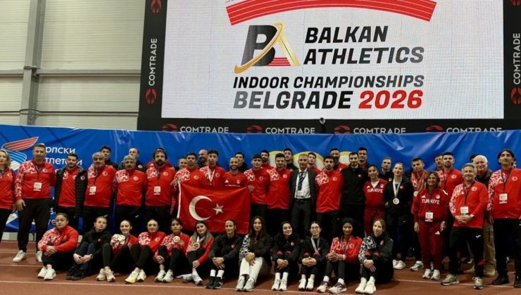 Milli atletlerden Balkan Salon Şampiyonası’nda tarihi başarı