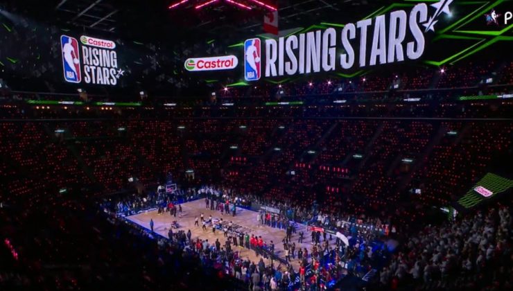 NBA All-Star’da ‘Yükselen Yıldızlar’ sahne aldı