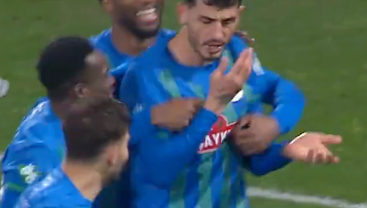 Samet Akaydin gol attığına pişman oldu