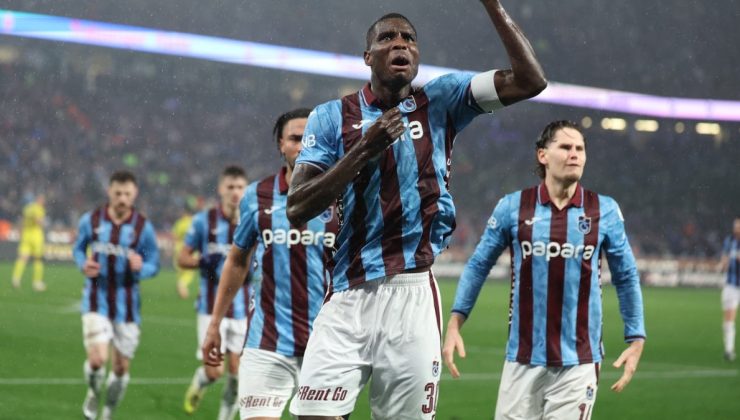 Trabzonspor’da Onuachu kendini aştı
